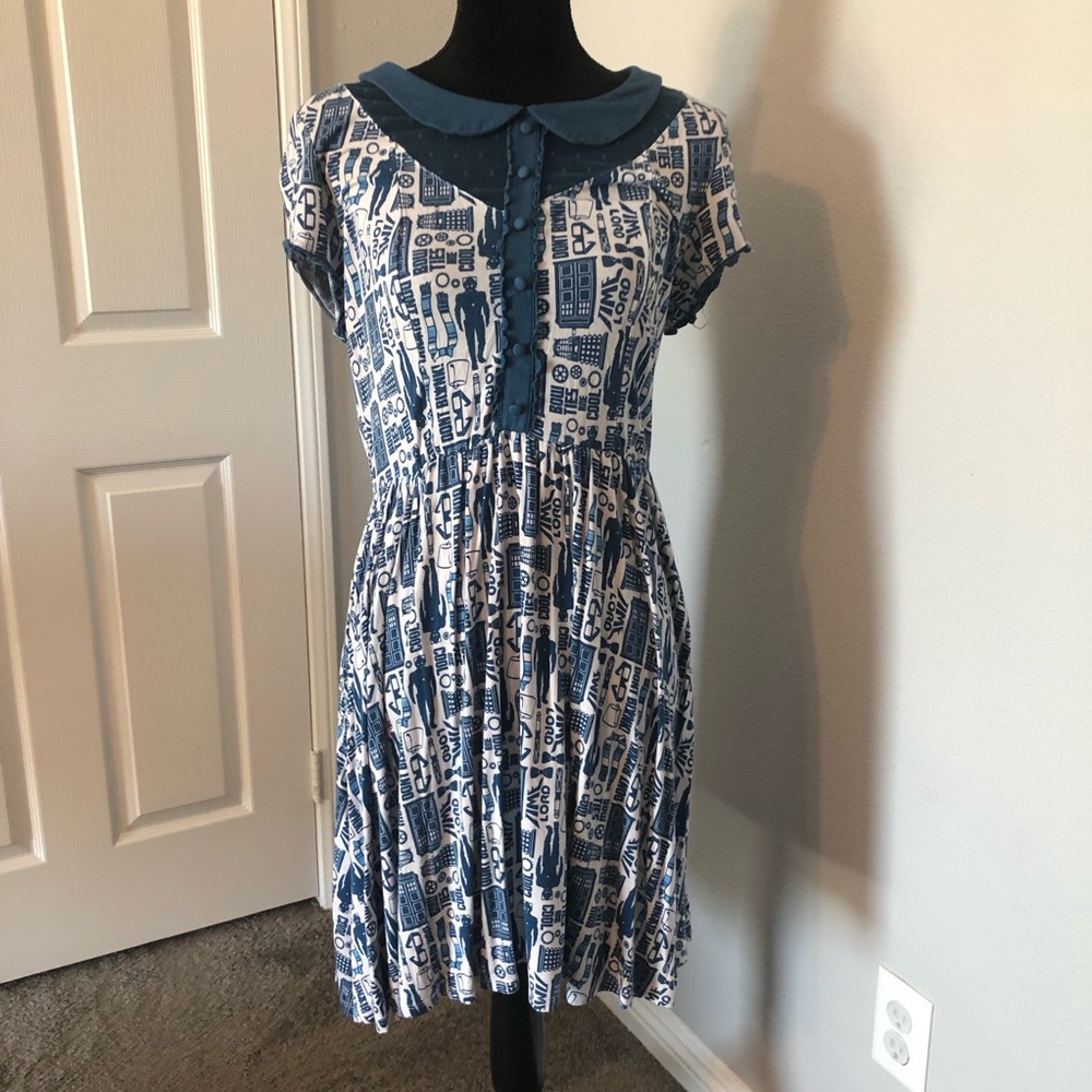 Doctor Who Peter Pan collar dress